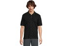 (取寄) アルマーニエクスチェンジ メンズ AX フロッキング ポロ Armani Exchange men Ax Flocking Polo Black Mi...