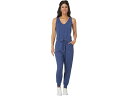 (取寄) リリー ピュリッツァー レディース メイジー Upf 50+ ジャンプスーツ Lilly Pulitzer women Maisie Upf 50+ Jumpsuit Heathered Med Blue X Noir