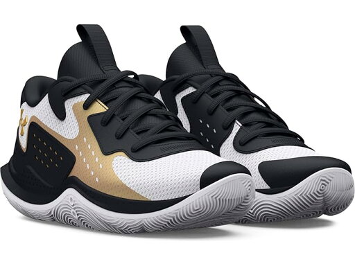 (取寄) アンダーアーマー キッズ キッズ ジェット 23 バスケットボール シューズ (リトル キッド) Under Armour Kids kids JET '23 Basketball Shoe (Little Kid) White/Black/Metallic Gold (取寄) アンダーアーマー キッズ キッズ ジェット 23 バスケットボール シューズ (リトル キッド) Under Armour Kids kids JET '23 Basketball Shoe (Little Kid) White/Black/Metallic Gold