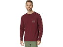 (取寄) ヴィンヤードヴァインズ メンズ ロング スリーブ バージー ビンテージ ホエール ポケット ティー Vineyard Vines men Long S...