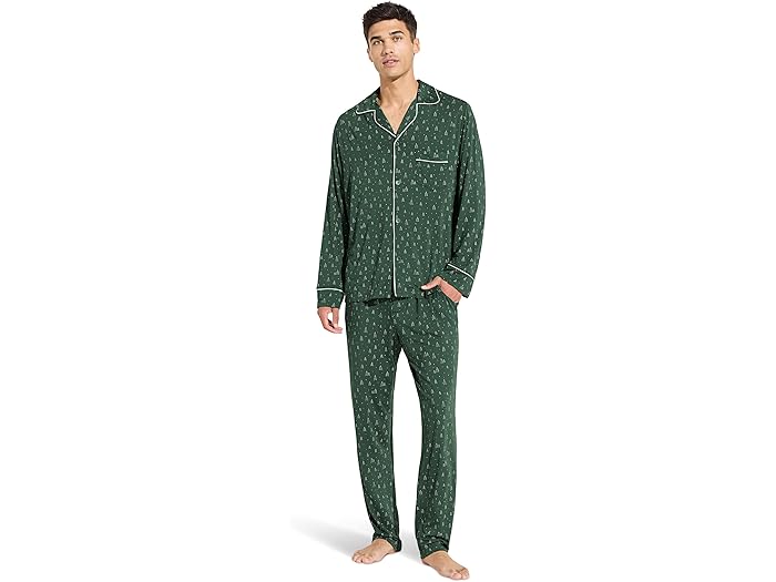 () С  ꥢ ץƥå Pj å Eberjey men William Printed PJ Set...
