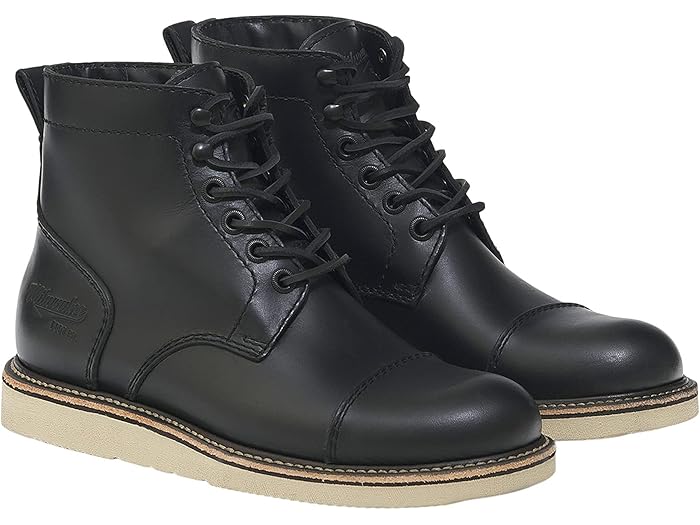 (取寄) ミルウォーキー ブート カンパニー メンズ ブレディー キャップ トゥ ブーツ Milwaukee Boot Company men Brady Cap Toe Boot Black