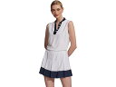 (取寄) バーリー レディース チェイス ハイライズ スコート Varley women Chase High-Rise Skort White/Blue Ni...