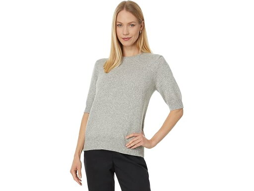 (取寄) エリオット ローレン レディース ベター ハーフ - クルー ネック セーター ウィズ エルボー レングス スリーブ Elliott Lauren women Better Half - Crew neck sweater with Elbow Length Sleeves Grey (取寄) エリオット ローレン レディース ベター ハーフ - クルー ネック セーター ウィズ エルボー レングス スリーブ Elliott Lauren women Better Half - Crew neck sweater with Elbow Length Sleeves Grey