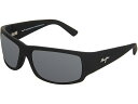 (取寄) マウイ ジム ワールド カップ Maui Jim World Cup Matte Black Rubber/Neutral Grey(4)