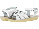 (取寄) ソルト ウォーター サンダル バイ ホイ シューズ ガールズ スイマー (ビッグ キッズ/アダルト) Salt Water Sandal by Hoy Shoes girls Swimmer (Big Kid/Adult) White(4)