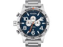 (取寄) ニクソン メンズ 51-30 クロノ Nixon men 51-30 Chrono Silver/Midnight