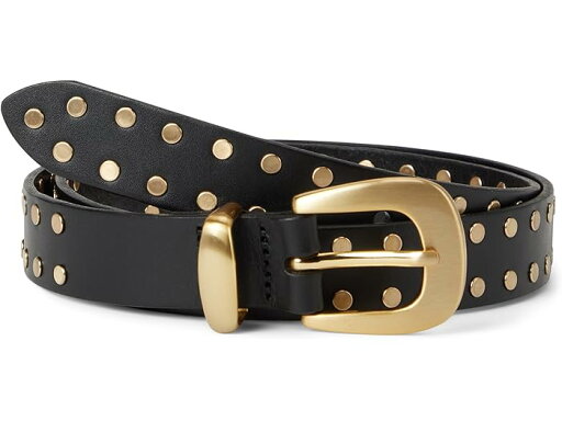 (取寄) メイドウェル レディース クリーン ウェスタン フラッツ スタッズ ベルト Madewell women Clean Western Flat Stud Belt True Black (取寄) メイドウェル レディース クリーン ウェスタン フラッツ スタッズ ベルト Madewell women Clean Western Flat Stud Belt True Black