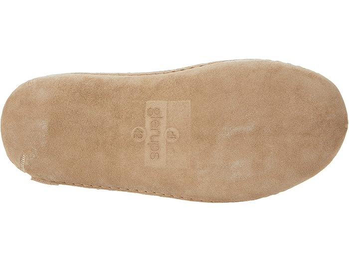 (取寄) グレーラップ ウール シューズ レザー アウトソール Glerups Wool Shoe Leather Outsole Charcoal