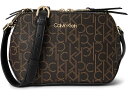 (取寄) カルバンクライン レディース ルーシー クロスボディ Calvin Klein women Lucy Crossbody Brown/Khaki/Black