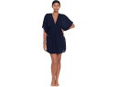 (取寄) ローレン ラルフローレン レディース クリンクル レーヨン チュニック Lauren Ralph Lauren women Crinkle Rayon Tunic Blue(4)