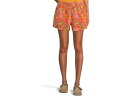 (取寄) トードアンドコー レディース サンキスド プル-オン ショーツ Toad&Co women Sunkissed Pull-On Shorts Persimmon Tulip Print