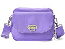 (取寄) バッガリーニ レディース コースタル フリップ ロック カメラ バッグ クロスボディ Baggallini women Coastal Flip Lock Camera Bag Crossbody Lavender Surf(4)