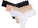 (取寄) コサベラ レディース ネバー セイ ネバー 3 パック ローライダー トング Cosabella women Never Say Never 3 Pa...