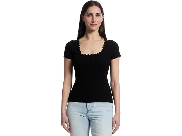 (取寄) リラ P レディース キャップ スリーブ スカルプ ネック セーター Lilla P women Cap Sleeve Sca..