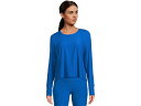 (取寄) ビヨンドヨガ レディース フェザーウェイト デイドリーマー プルオーバー Beyond Yoga women Featherweight Daydreamer Pullover Court Blue Heather