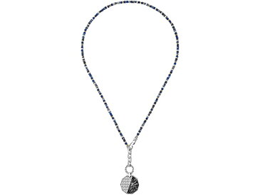 (取寄) ジョン ハーディ クラシック チェイン ペンダント ネックレス John Hardy Classic Chain Reticulated Transformable Pendant Necklace Lapis Lazuli/Hematite/Pyrite/Kyanite Beads