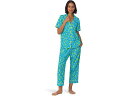 (取寄) ベッドヘッドパジャマズ レディース コットン ニット ショート スリーブ クロップド Pj セット Bedhead PJs women Cotton ...