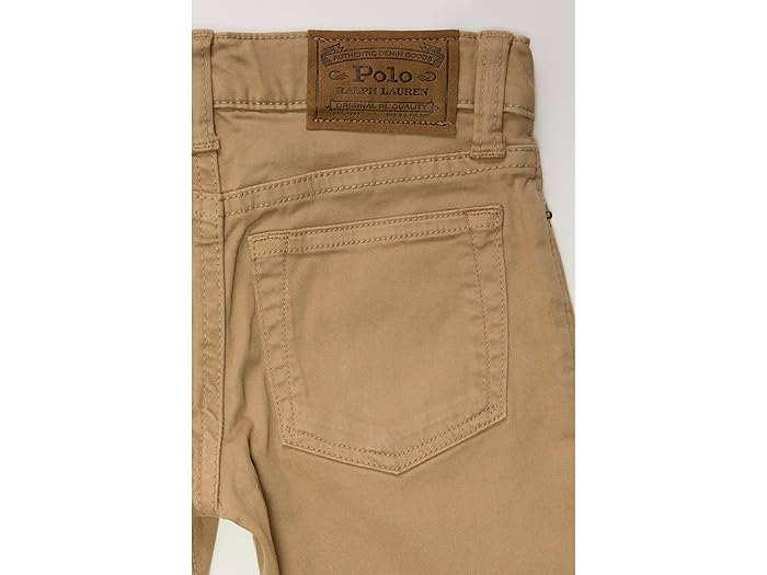 (取寄) ラルフローレン キッズ ボーイズ サリバン スリム ストレッチ サテン パンツ (トドラー/リトル キッド) Polo Ralph Lauren Kids boys Sullivan Slim Stretch Sateen Pants (Toddler/Little Kid) Desert Khaki