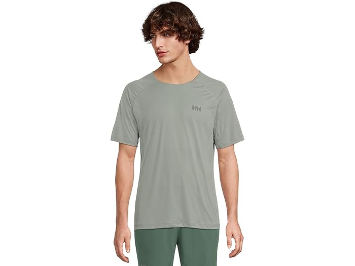 (取寄) ヘリーハンセン メンズ トレイル ショート スリーブ Tシャツ Helly Hansen men Trail Short Sleeve T-Shirt Grey Cactus