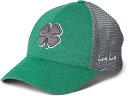 (取寄) ブラッククローバー パーフェクト ラック 19 ハット Black Clover Perfect Luck 19 Hat Jade Green Heather Hat/3d Charcoal Clover