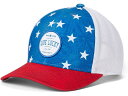 (取寄) ブラッククローバー シューティング スター アジャスタブル ハット Black Clover Shooting Star Adjustable Hat Red/White/Blue Stars/Live Lucky Hd Patch