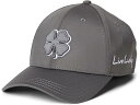 (取寄) ブラッククローバー プレミアム クローバー ハット Black Clover Premium Clover 137 Hat Charcoal Hat/3d Charcoal Clover/White Trim