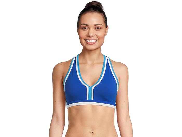 () ӡ饤å ǥ IDA ȥå Beach Riot women Ida Top Riviera Azure