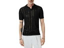 (取寄) ジョン バルベイトス メンズ オーディン リネン セーター ポロ John Varvatos men Odin Linen Sweater Polo ...