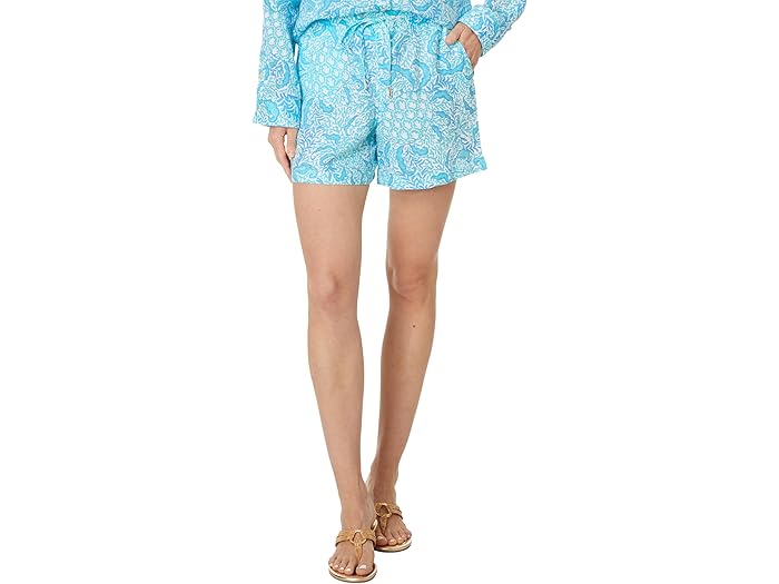 () ꡼ ԥåĥ ǥ  ͥ 硼 Lilly Pulitzer women Croix Linen S...
