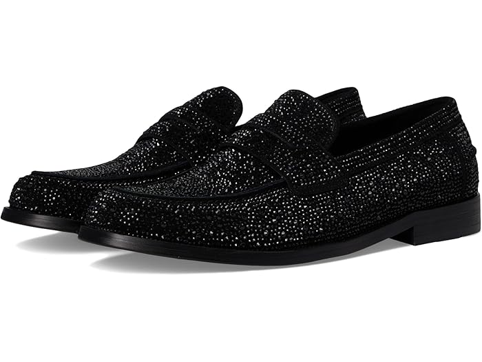 (取寄) スティーブマデン メンズ Steve Madden men Natan-R Black Rhinestones