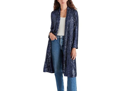 (取寄) スティーブマデン レディース ショー ストッパー ダスター Steve Madden women Show Stopper Duster Midnight Blue (取寄) スティーブマデン レディース ショー ストッパー ダスター Steve Madden women Show Stopper Duster Midnight Blue