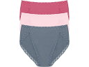 (取寄) ナトリ レディース ブリス フレンチ カット 3-パック Natori women Bliss French Cut 3-Pack Country B...