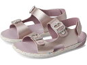 (取寄) メレル キッズ キッズ ベア ステップス サンダル (トドラー) Merrell Kids kids Bare Steps Sandal (Toddler) Lilac/Metallic