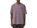 (取寄) オールセインツ メンズ ショート スリーブ クルー AllSaints men Redact Short Sleeve Crew Puce Purple(4)