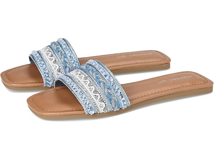 () ޥåǥ  ǥ Madden Girl women Threadd Blue Multi