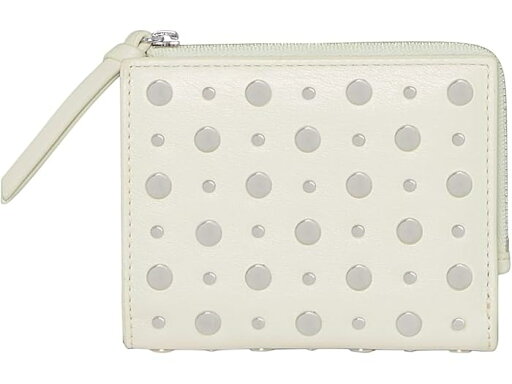 (取寄) レベッカミンコフ レディース ミーガン スリム ウォレット ウィズ スタッズ Rebecca Minkoff women Megan Slim Wallet With studs Porcelain (取寄) レベッカミンコフ レディース ミーガン スリム ウォレット ウィズ スタッズ Rebecca Minkoff women Megan Slim Wallet With studs Porcelain