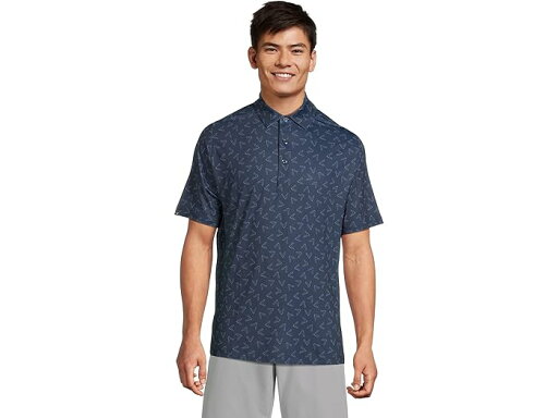 (取寄) キャロウェイ メンズ オール オーバー シェブ プリンテッド ポロ Callaway men All Over Chev Printed Polo Peacoat 1 (取寄) キャロウェイ メンズ オール オーバー シェブ プリンテッド ポロ Callaway men All Over Chev Printed Polo Peacoat 1