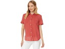 (取寄) トミーヒルフィガー レディース ソリッド キャンプ シャツ Tommy Hilfiger women Solid Camp Shirt Mineral...