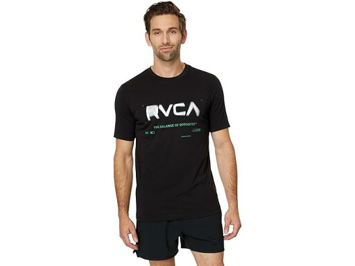 (取寄) ルーカ メンズ ラディアル Ss RVCA men Radial Ss Black (取寄) ルーカ メンズ ラディアル Ss RVCA men Radial Ss Black