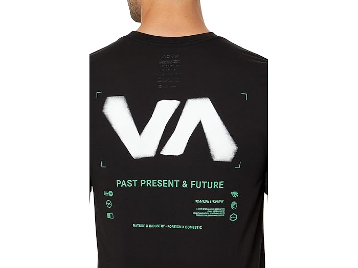 (取寄) ルーカ メンズ ラディアル Ss RVCA men Radial Ss Black