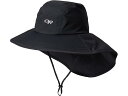 (取寄) アウトドア リサーチ シアトル ケープ ハット Outdoor Research Seattle Cape Hat Black(4)