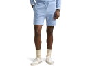(取寄) ラルフローレン メンズ 6.5 ループバック フリース ショーツ Polo Ralph Lauren men 6.5" Loopback Fleece Shorts Chambray Blue