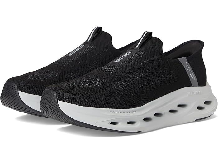 (取寄) スケッチャーズ スニーカー メンズ ハンズ フリー スリップインズ マックス クッショニニグ グライド-ステップ スニーカー SKECHERS men Hands Free Slip-ins Max Cushioning Glide-step Sneaker Black/Gray