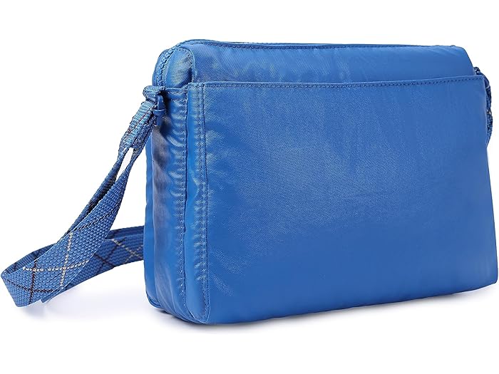 (取寄) ヘデグレン レディース アイ Rfid ショルダー バッグ Hedgren women Eye RFID Shoulder Bag Creased Strong Blue