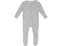 (取寄) キッキー パンツ キッズ キッズ フッティー ウィズ 2 ウェイ ジッパー (インファント) Kickee Pants Kids kids Footie with 2 Way Zipper (Infant) Heathered Mist