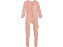 (取寄) キッキー パンツ キッズ キッズ フッティー ウィズ 2 ウェイ ジッパー (インファント) Kickee Pants Kids kids Footie with 2 Way Zipper (Infant) Antique Pink