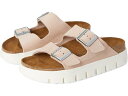 (取寄) ビルケンシュトック レディース パピリオ バイ アリゾナ チャンキー プラットフォーム サンダル Birkenstock women Papillio by Arizona Chunky Platform Sandal Light Rose