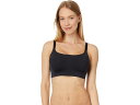 (取寄) トミー ジョン レディース コンフォート スムージング スクープ ブラレット Tommy John women Comfort Smoothing Scoop Bralette Black