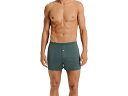(取寄) ハンロ メンズ コットン スポーティ ニット ボクサー Hanro men Cotton Sporty Knit Boxer Herbal Tea